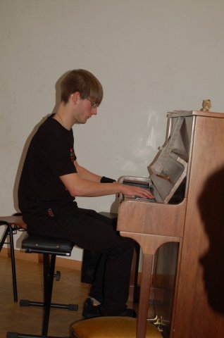 Vorführung der Musikschüler im Pi-Haus Freiberg am 11.12.2011